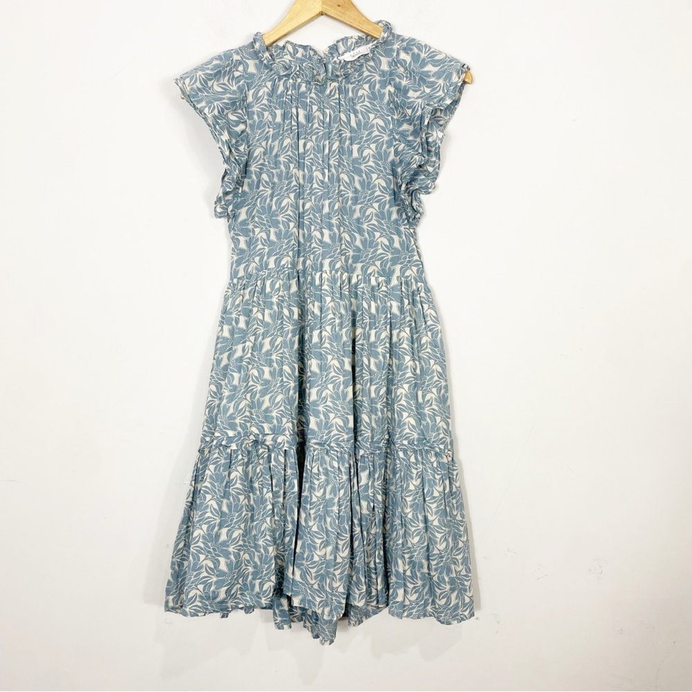 TALULAH Blue and White Floral Mini Dress